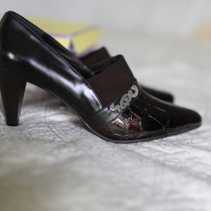 Brighton Rhiana Bronze Turtle Patent Luxe Lthr 10